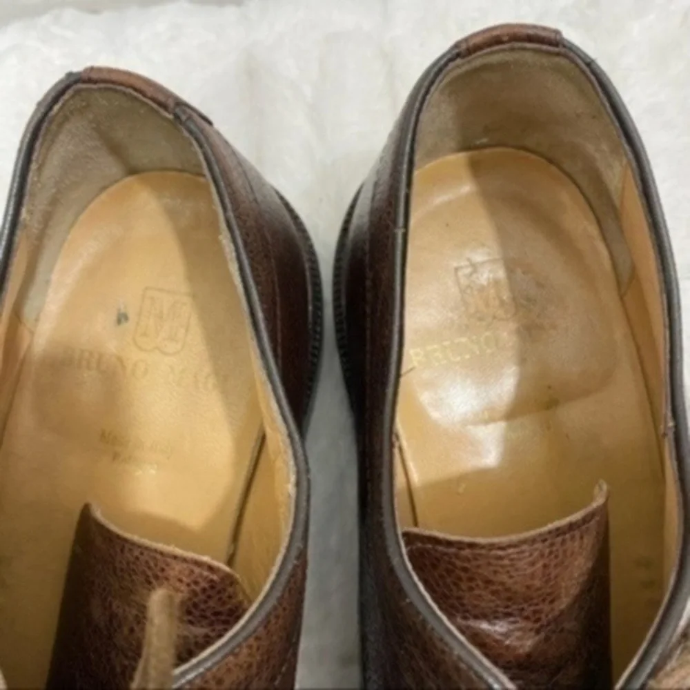 Bruno Magli men Oxford Size 11W Color brown